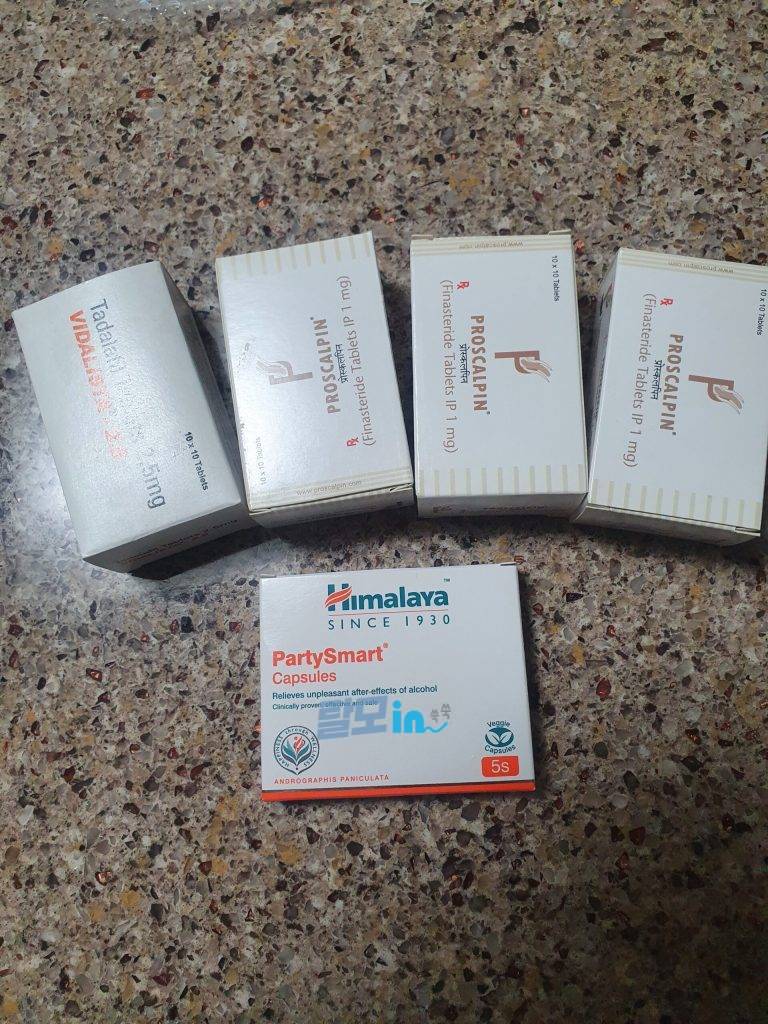 비달리스타 5mg 300정 photo review