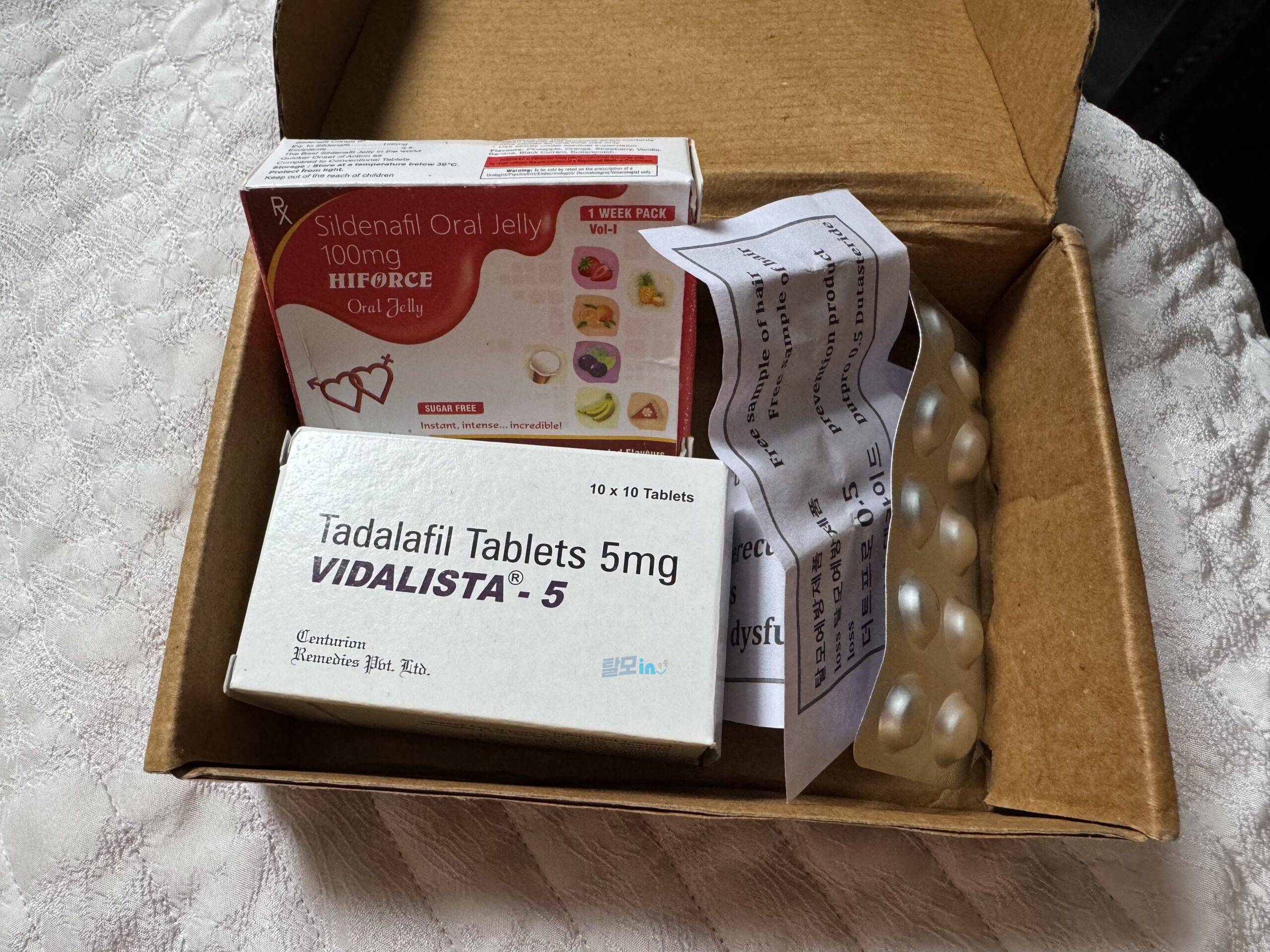 비달리스타 5mg 200정 photo review