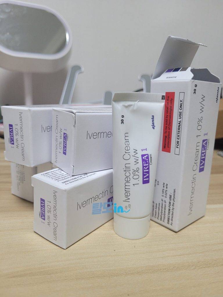 이버멕틴 크림 Ivrea 1% 3개 photo review