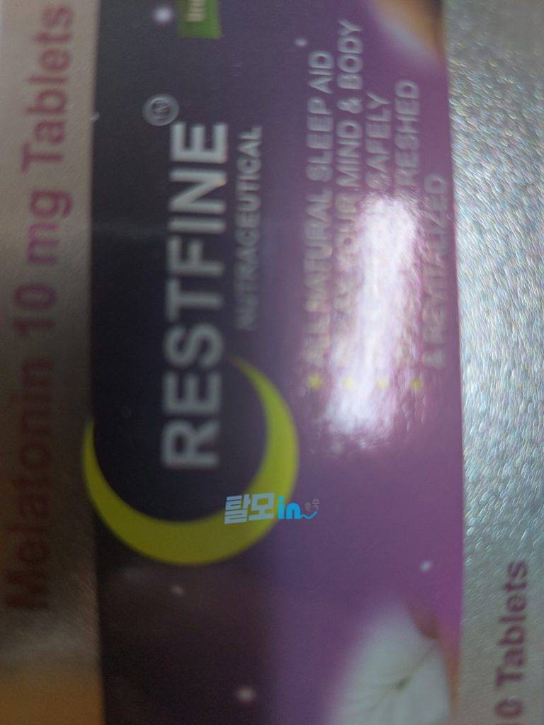 멜라토닌 레스트파인 10mg 200정 photo review