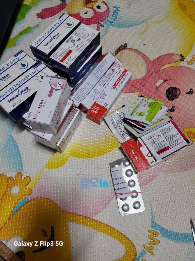 미녹시탑 5mg 600정 photo review