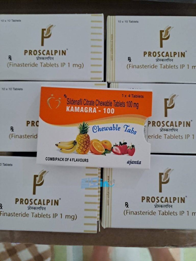 프로스칼핀 600정 photo review