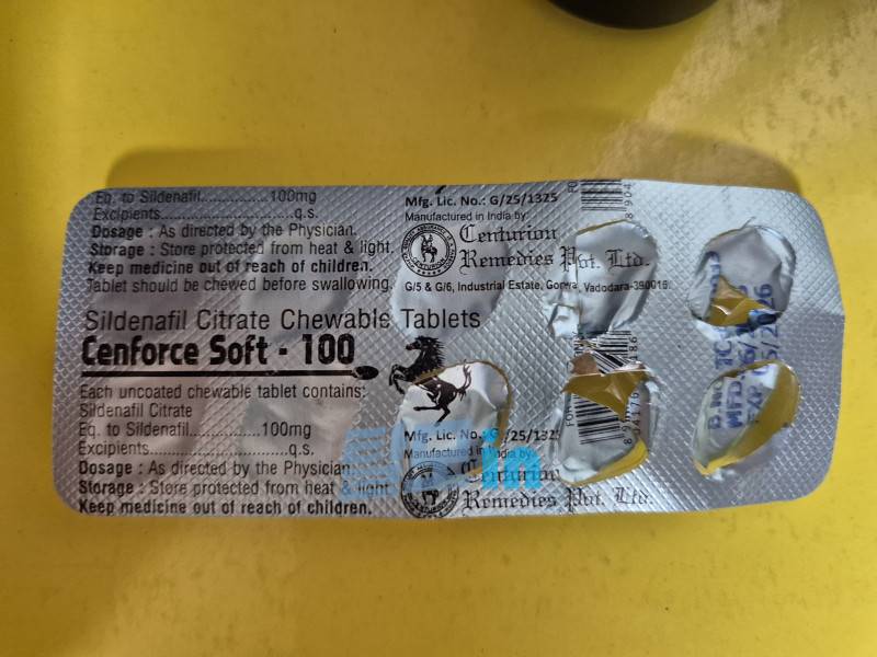 센포스 츄어블 100MG 100정 photo review