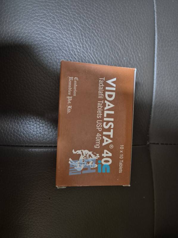 비달리스타 40mg 100정 photo review