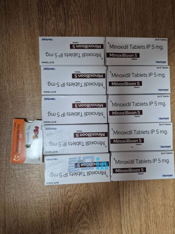 미녹시분5 600정 photo review